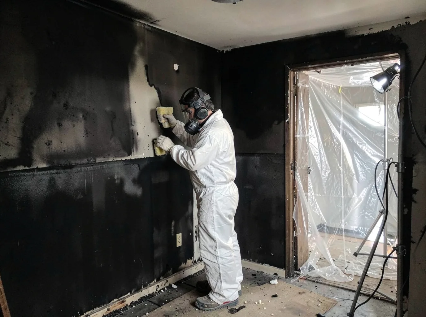 Fire Damage Restoration company in Arcadia, MI